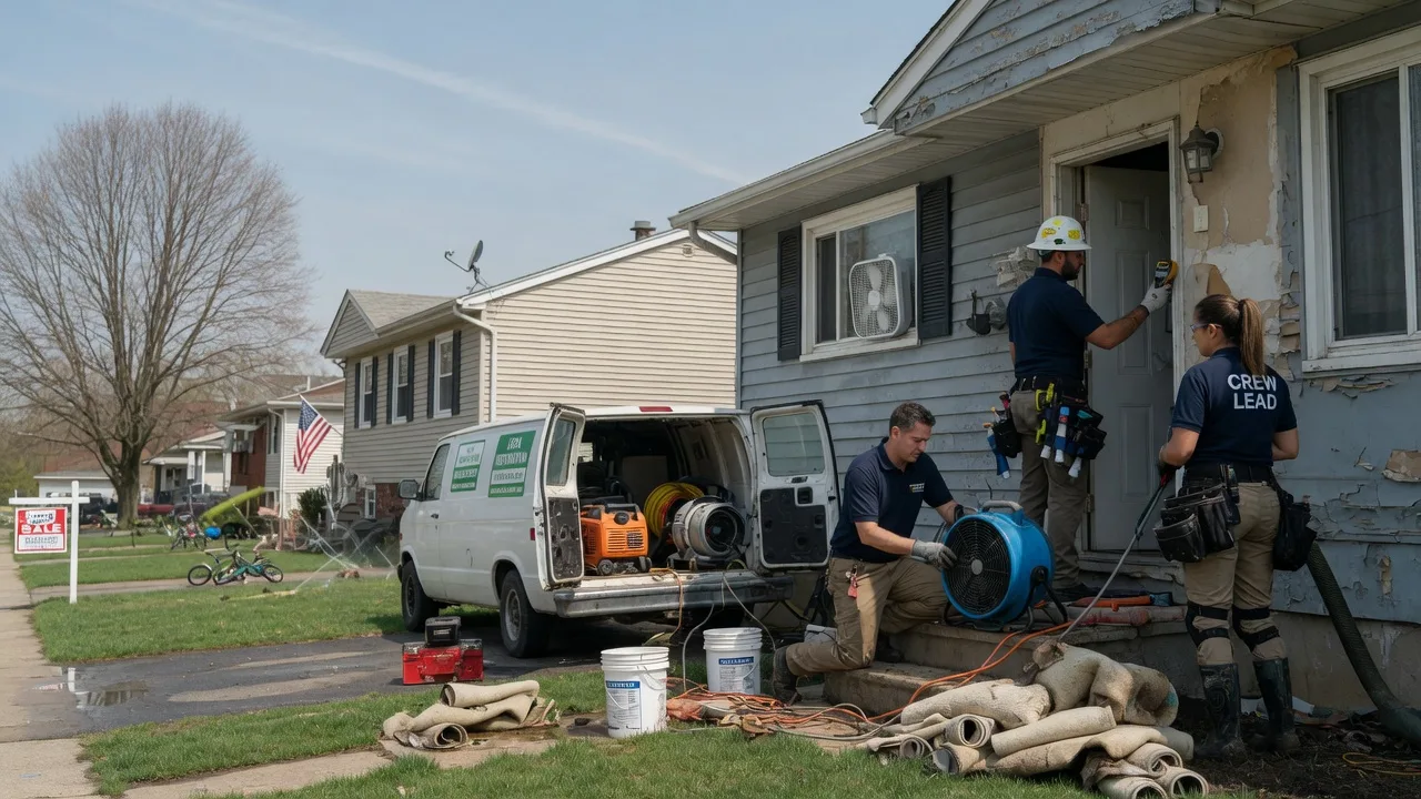 Flood Cleanup in Edmond, WV near me