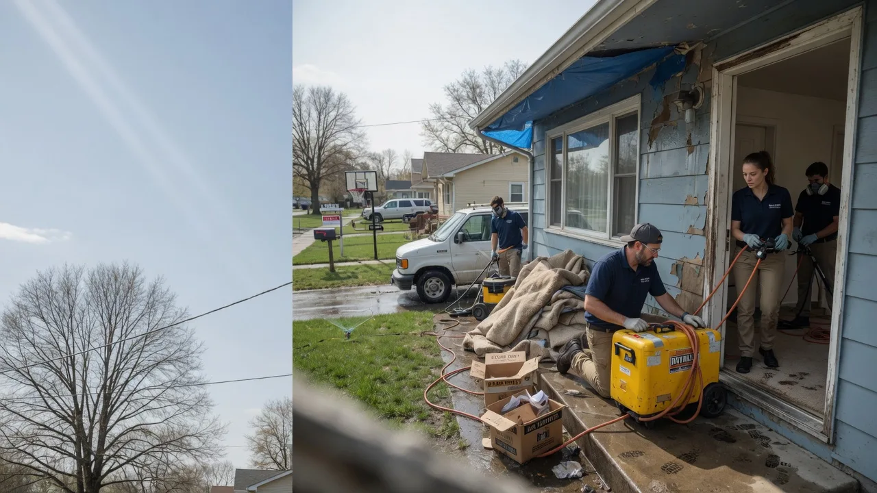 Basement Flood Cleanup in Edmond, WV near me